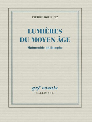 cover image of Lumières du Moyen Âge. Maïmonide philosophe